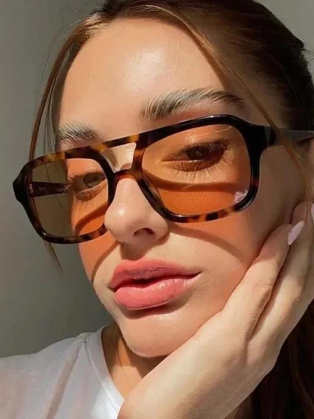 Vintage Square Sunglasses